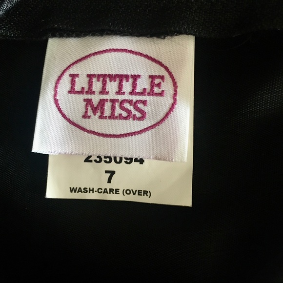 ‘Little Miss’ Taffeta & Velvet Dress - Picture 3 of 8